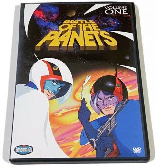 Battle Of The Planets Vol 1 Dvd Oop/rare 70s Anime G - Force Gatchaman Casey Kasem