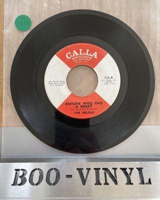 The Orlons - Anyone Who Had A Heart Rare Us Press 7” Soul Vinyl Record Vg