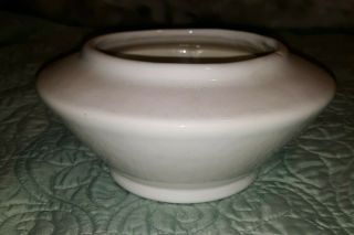 Rare Harris Potteries Chicago Porcelain Round Vase 4” Tall