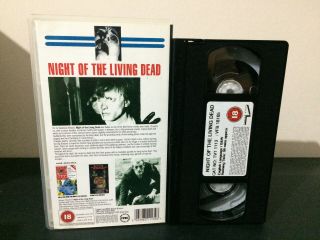 Night of the Living Dead VHS Tape - Rare 25th Anniversary - Horror Zombie CULT 3