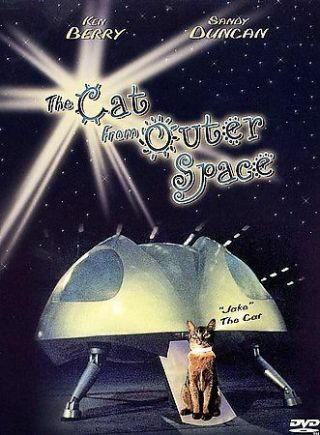 The Cat From Outer Space (dvd,  1999) Anchor Bay Rare Complete