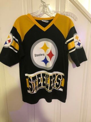 Vintage Pittsburgh Steelers Football Jersey Size M/m Nfl Rare