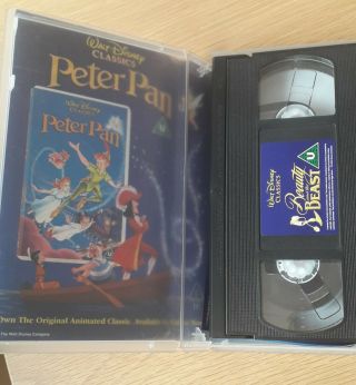 Beauty and the Beast - RARE Walt Disney Classics - VHS Video 3