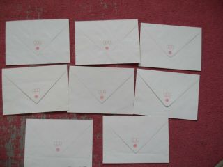 8 X China Taiwan First Day Covers FDC from 1971 - 2 some rare 2