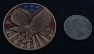 RARE Retired Veteran United States Marine Corps USMC Semper Fi US Challenge Coin 2