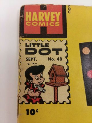 Vintage Little Dot 48 Harvey Comics 1959 Rare Collectable 2