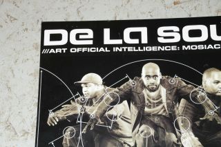 De La Soul Art Official Intelligence Rap Hip Hop Authentic Promo Poster Rare, 2