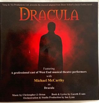 Dracula Theatre Musical Promo Cd West End Cast 2006 Bram Stoker Rare