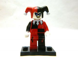 Lego Dc Comics Batman I Theme Harley Quinn Minifigure,  From 7886,  2008,  Rare