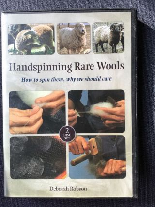 Handspinning Rare Wools With Deborah Robson How To Spin Them Dvd