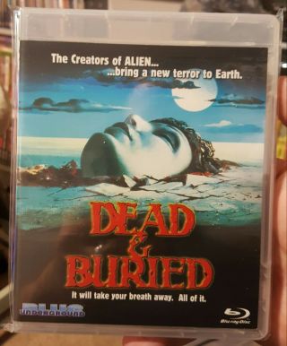 Dead & Buried 1981 Blu - Ray Like - Blue Underground Oop Rare And