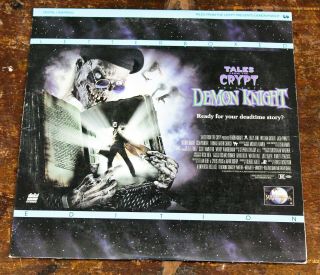 Tales From The Crypt: Demon Knight Widescreen Rare Laserdisc Horror Ld