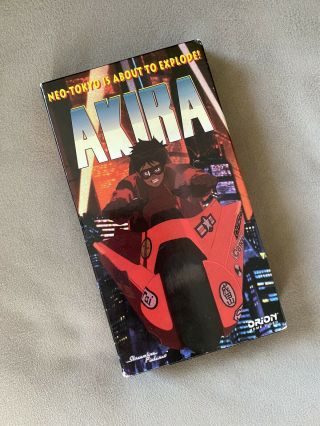 Akira Vhs Tape (1994) Orion Anime Cc - Rare