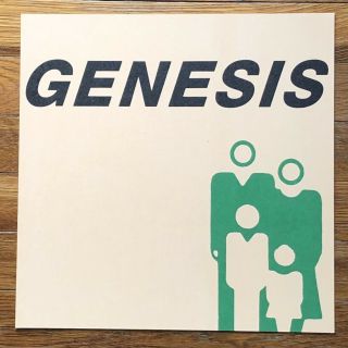 Genesis Invisible Touch RARE promo 12 x 12 album flat ' 86 2