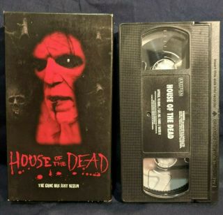 House Of The Dead Rare Vhs Horror Gamer Zombies Uwe Boll,  Clint Howard - Artisan