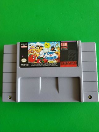 Out To Lunch Nintendo Snes Game Rare