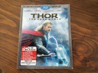 Thor: The Dark World 3d (blu - Ray/3d,  Includes Rare Slipcover)