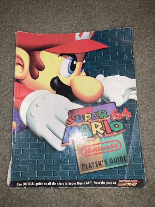 Nintendo Power Mario 64 1996 Player 