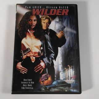 Wilder (dvd,  2003) Pam Grier,  Rutger Hauer Rare Oop Action Movie