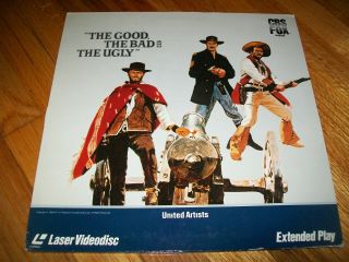 The Good,  The Bad,  And The Ugly 2 - Laserdisc Ld Full Screen Format Very Good Rare
