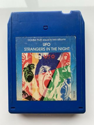 Ufo Strangers In The Night 8 Track Tape Cartridge Rare Hard Rock Metal