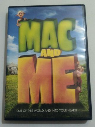 Mac And Me 1988 (dvd,  2005) Rare Oop Out Of Print Htf