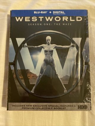 Westworld : The Complete First Season (blu - Ray Disc) Slipbox And Rare Booklet