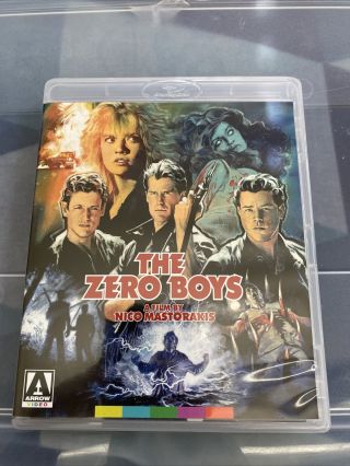 The Zero Boys Blu - Ray/dvd,  2016,  Arrow Video,  W/ Booklet,  Rare Oop