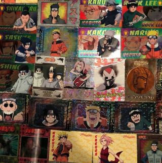 Naruto Cards You Pick Assorted Panini Rare Foil Full Arts Hard2find 4collectors