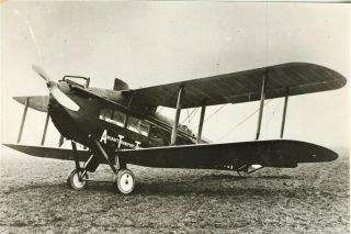 Large And Rare Official Photograph Of The Prototype Dh.  18 Airliner,  Crashed 1920