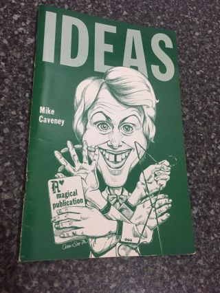 (x) Rare Vintage Magic Trick Book Ideas By Mike Caveney