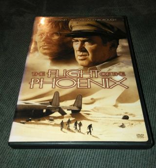 The Flight Of The Phoenix - James Stewart,  Richard Attenborough Dvd Rare Oop