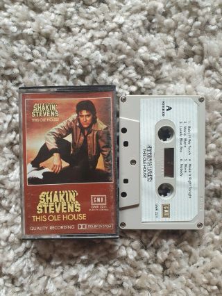 Shakin Stevens This Ole House Cassette Rare
