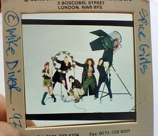 Spice Girls Large 70mm Slide Negative - Uk Archive - Very Rare Promo