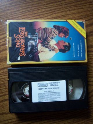 The Executioner’s Song VHS Starmaker Entertainment 1990 RARE OOP HTF Tommy Lee 3