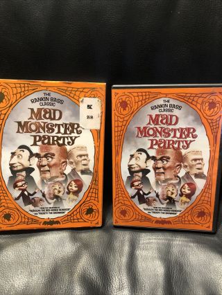 Mad Monster Party (dvd,  2005) Anchor Bay W/ Booklet,  Slipcover Rare