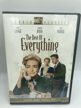 The Best Of Everything (dvd) Lange Crawford Insert Rare