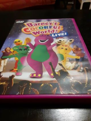 Barneys Colorful World Live (dvd,  2004) Rare Cartoons