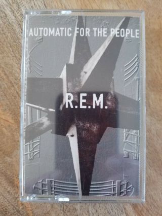 Rare Yellow Rem R.  E.  M.  Automatic For The People Cassette