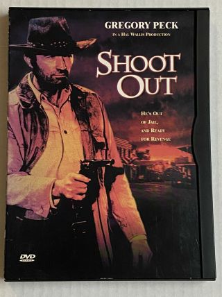 Shootout (dvd,  1999) Gregory Peck “rare” “oop” Western Goodtimes Home Video