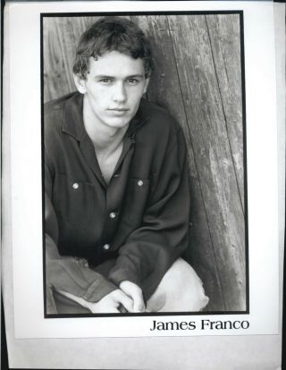 James Franco - 8x10 Headshot Photo W/ Resume - Freaks And Geeks - Rare