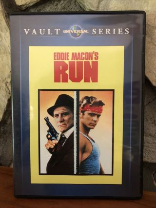 Dvd - Eddie Macon’s Run Vault Series Rare Htf Oop Kirk Douglas