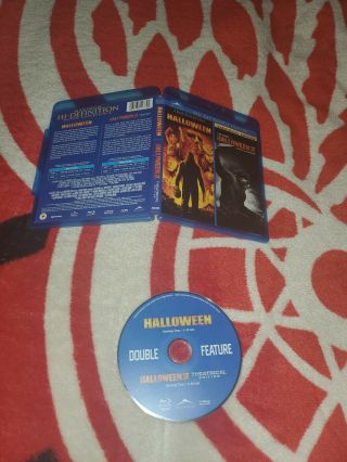Halloween & Halloween 2 Rob Zombie Remakes (blu - Ray 2011) Rare Oop