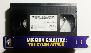 Mission Galactica: The Cylon Attack (VHS,  1990) RARE OOP Battlestar 1979 3