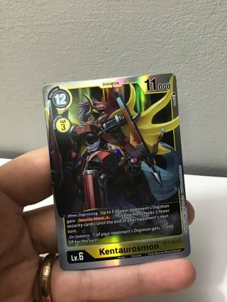 Kentaurosmon Bt3 - 043 Rare Holo Foil Digimon Card Game