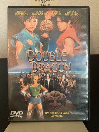 Double Dragon - Rare Oop Dvd - Lions Gate - 1994 - Alyssa Milano Cover