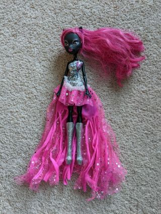 Rare Retired Monster High Catty Noir 13 Wishes Friday The 13th Doll Mattel