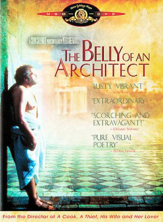 Belly Of An Architect Brilliant Peter Greenaway Dvd 2004 Vg,  Oop Rare