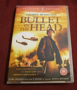 Bullet In The Head Rare 2 Dvd Region 2 Import Set,  John Woo,  Tony Leung