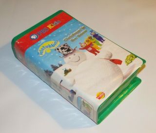 Teletubbies Christmas in the Snow (VHS,  2000 Double Clamshell) RARE 2